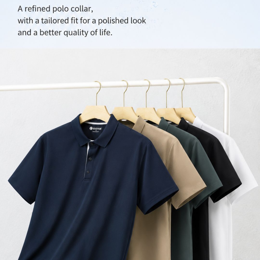 SUOYUE Versatile Lightweight Casual Solid-Color Plus-Size Short-Sleeve T-Shirt Grey
